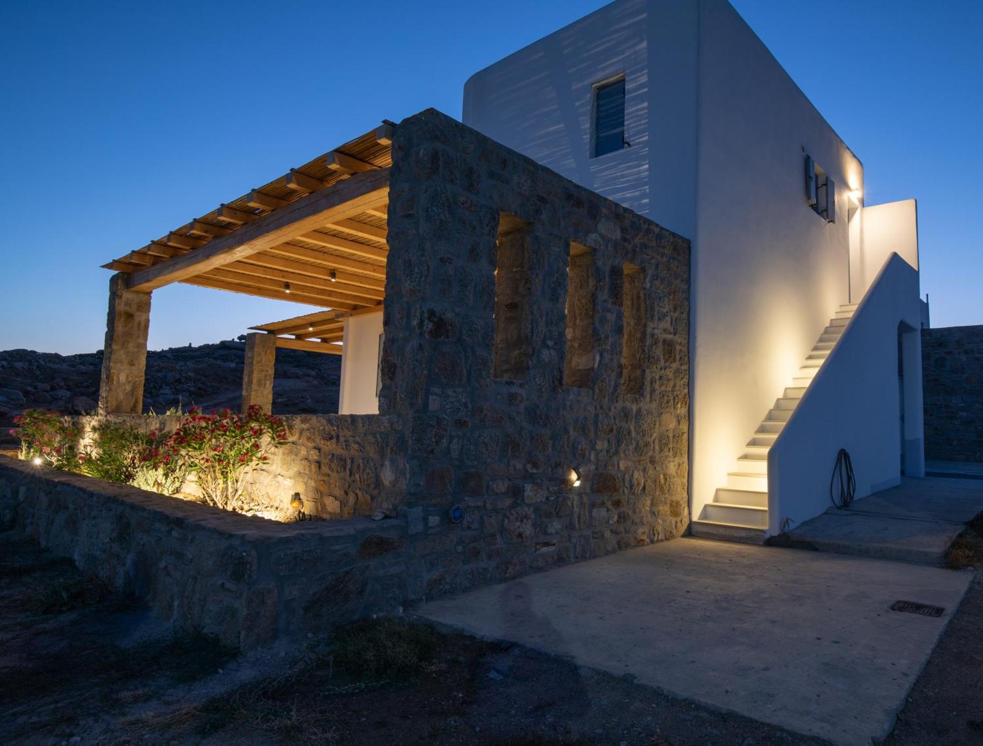 Miamis Villas Mykonos II Mykonos Town ภายนอก รูปภาพ