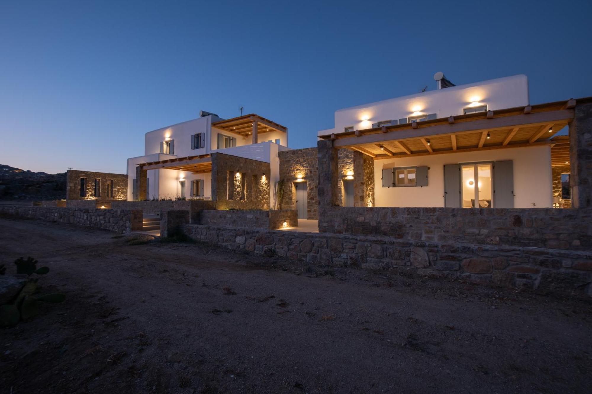 Miamis Villas Mykonos II Mykonos Town ภายนอก รูปภาพ